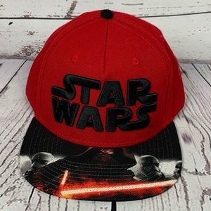 Star Wars Officially Licensed Red Black Hat OSFM